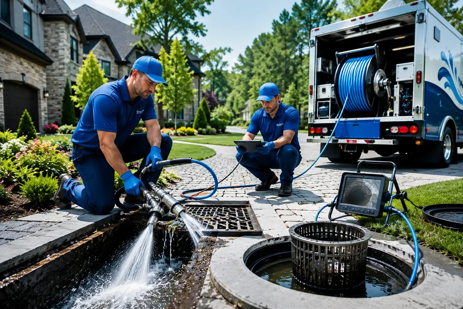 Local outdoor drain cleaning professionals in Saint Jacob, IL